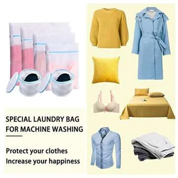 Polecasa Mesh Laundry Bags - Perfect for Delicates & Travel