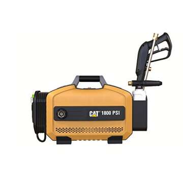 CAT Electric Pressure Washer - 1800 PSI 2.0 GPM for Pro Cleaning Power