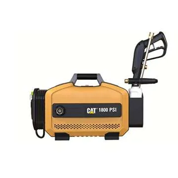 CAT Electric Pressure Washer - 1800 PSI 2.0 GPM for Pro Cleaning Power