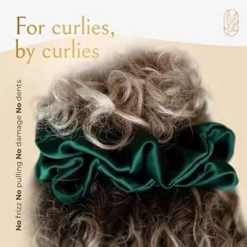 Elegant 100% Silk Extra Large Scrunchies for Women