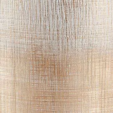 Amazon Brand - Rivet Rustic Stoneware Crosshatch Indoor Outdoor Round Flower Plant Pot, 6.25"H, Medium Planter, Bronze