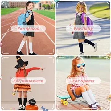 Stylish Toddler Knee High Socks for Active Girls