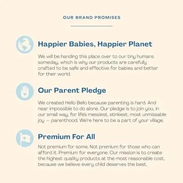 Hello Bello Baby Wipes - 99% Water & Aloe - 1080 Count