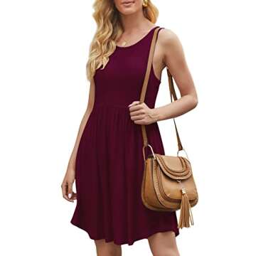 HiMONE Summer Dress for Women 2025 Casual Sundress