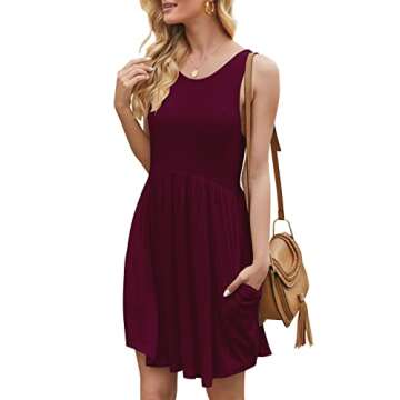 HiMONE Summer Dress for Women 2025 Casual Sundress