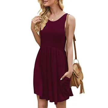 HiMONE Summer Dress for Women 2025 Casual Sundress