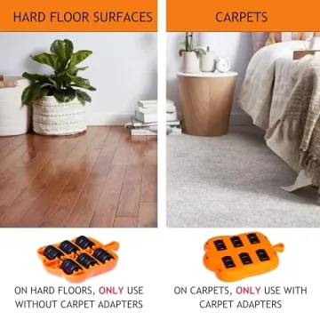 Easy-Use Heavy Duty Furniture Lifter & Roller Set