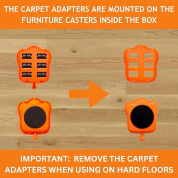 Easy-Use Heavy Duty Furniture Lifter & Roller Set