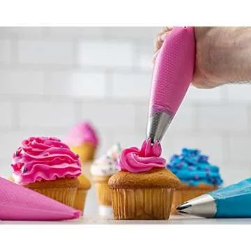 Prestee 200 Anti Burst Piping Bags for Baking Made Easy