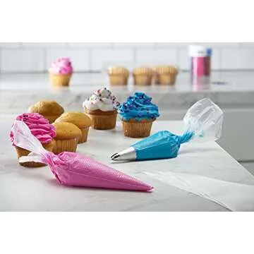 Prestee 200 Anti Burst Piping Bags for Baking Made Easy