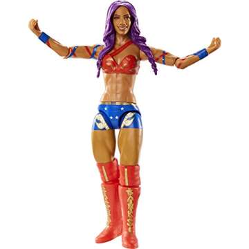 WWE Action Figure in 6-inch Scale with Articulation & Ring Gear