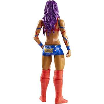 WWE Action Figure in 6-inch Scale with Articulation & Ring Gear