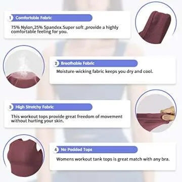 Climb Crop Tank Tops for Women - Versatile and Stylish