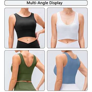 Climb Crop Tank Tops for Women - Versatile and Stylish