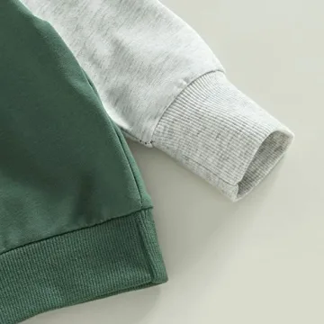 BemeyourBBs Baby Boy Fall Winter Outfit Set for Toddlers