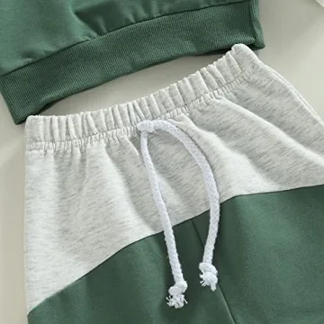 BemeyourBBs Baby Boy Fall Winter Outfit Set for Toddlers