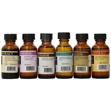 Bakto Flavors Best Sellers Natural Flavors Collection - Vanilla, Lavender, Coconut, Peppermint, Root...
