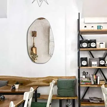BOMINICA Unique Irregular Wall Mirror for Home Use
