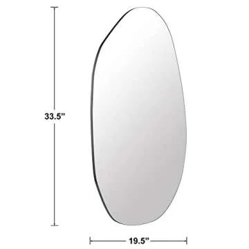 BOMINICA Unique Irregular Wall Mirror for Home Use
