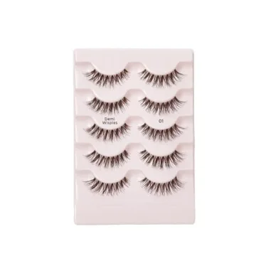 i-ENVY Demi Wispies False Lashes Multi Pack 100% Human Hair