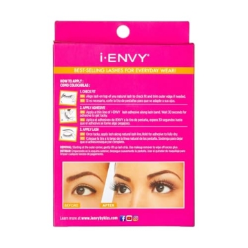 i-ENVY Demi Wispies False Lashes Multi Pack 100% Human Hair