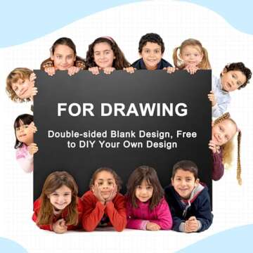 Tenceur 20 Pcs Large Foam Boards for Crafts and Presentations