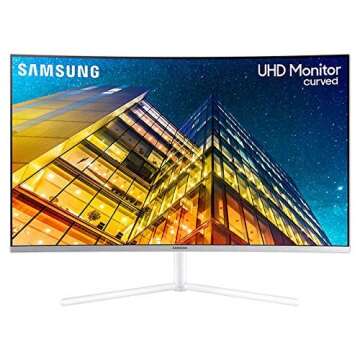 Samsung LU32R591CWNXZA-RB 32" 4K Curved Monitor (Renewed)