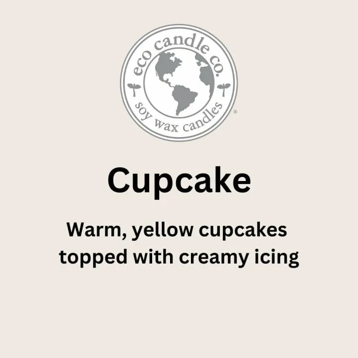 Eco-Friendly Scented Candle - Yellow Cake & Icing