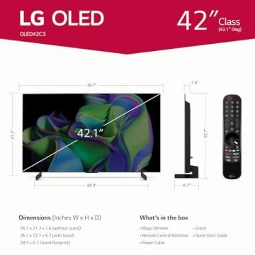 LG C3 OLED evo 4K Smart TV for Ultimate Gaming Experience