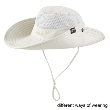 Mukeyo Women's Ponytail Sun Hat - UV Protection & Style
