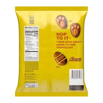 REESE'S Milk Chocolate Peanut Butter Eggs Easter Candy Bag