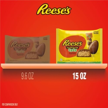 REESE'S Milk Chocolate Peanut Butter Eggs Easter Candy Bag