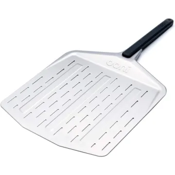 Ooni 14” Perforated Pizza Peel – Metal Pizza Peel 14 Inch, Pizza Spatula Paddle, Lightweight Piz...
