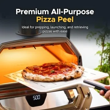 Ooni 14” Perforated Pizza Peel for Perfect Pizzas