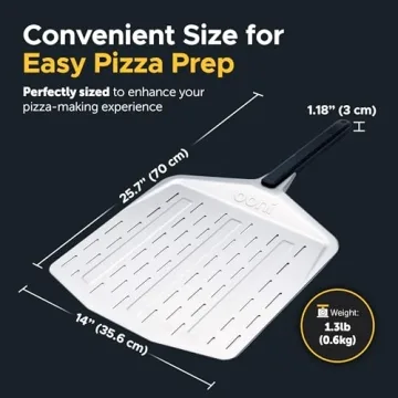 Ooni 14” Perforated Pizza Peel for Perfect Pizzas