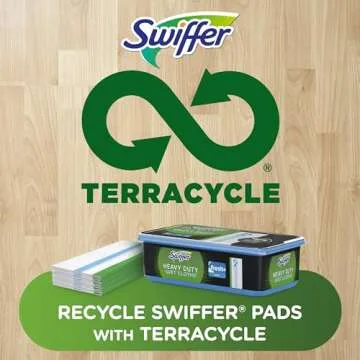 Swiffer Sweep + Mop, Wet Pads Refill, Floor Cleaner, Cleaning Cloths, Heavy Duty, Fresh, 20ct