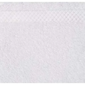 Amazon Basics Cotton Washcloths 12-Pack Quick-Dry