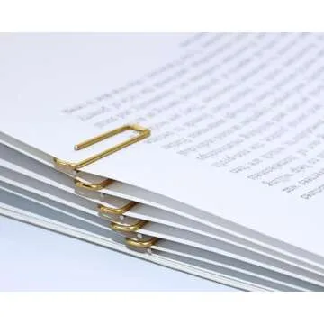 Penta Cross Shape Paper Clips - Perfect for Gifts & School