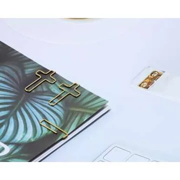 Penta Cross Shape Paper Clips - Perfect for Gifts & School