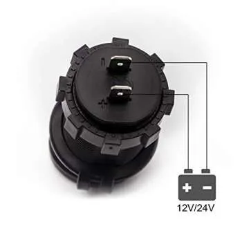 Dual USB Charger Socket for Cars Waterproof Power Outlet