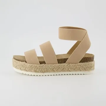 CUSHIONAIRE Mandy Cork Espadrille Sandal - Comfort & Style
