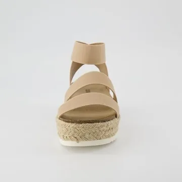 CUSHIONAIRE Mandy Cork Espadrille Sandal - Comfort & Style
