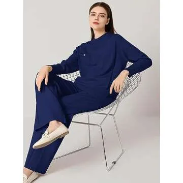 SuperPrity Women's Two Piece Lounge Set - Cozy & Stylish