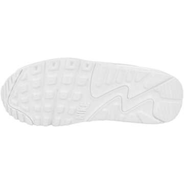 Nike Women Running Shoe, White White White Wolf Grey, 9
