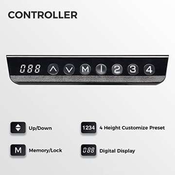 EUREKA ERGONOMIC 61" L Shape Dual Motor Electric Height Adjustable Standing Desk with Keyboard Tray, Sit Stand Up Home Office Corner Rising Computer Gaming Table w Memory Preset Large Mousepad, Right