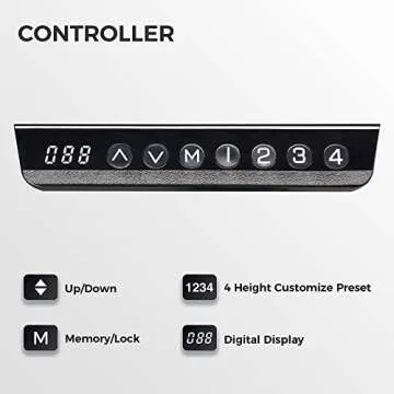 EUREKA ERGONOMIC 61" L Shape Dual Motor Electric Height Adjustable Standing Desk with Keyboard Tray, Sit Stand Up Home Office Corner Rising Computer Gaming Table w Memory Preset Large Mousepad, Right