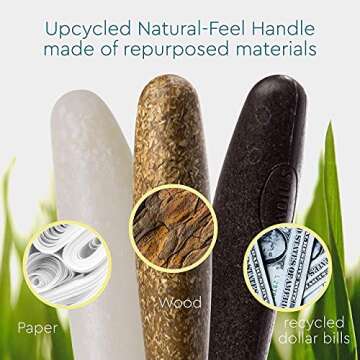 RADIUS Source Toothbrush - Eco-friendly with Replaceable Head
