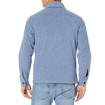 Amazon Essentials Men's Polar Fleece Shirt Jacket for All Occasions