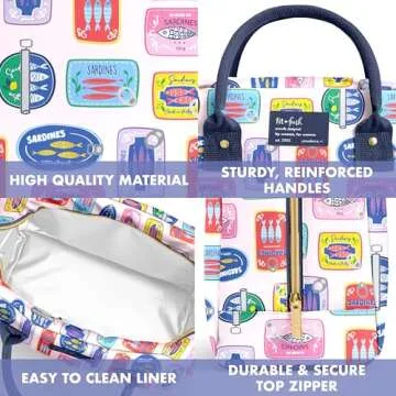 Stylish Fit & Fresh Insulated Lunch Bag for Women