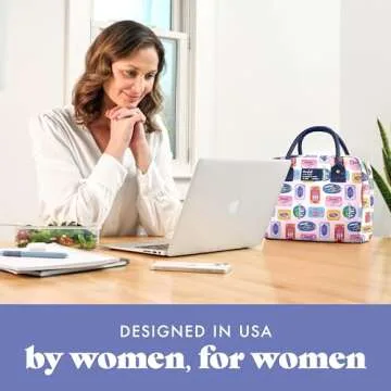 Stylish Fit & Fresh Insulated Lunch Bag for Women